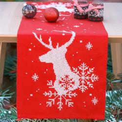 Kit Chemin de table Cerf - Vervaco
