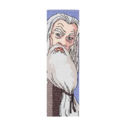 Dumbledore - Kit marque-pages point de croix Harry Potter - DMC