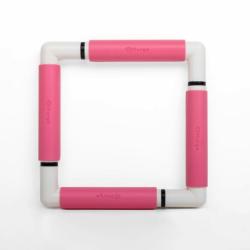 Cadre à clips Nurge 21 × 21 cm – Rose – Snap Frame broderie