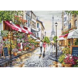La Boutique Fleurie de Paris - Kit point de croix - Luca-S