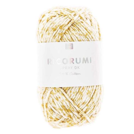 Fil à crocheter Ricorumi Spray - n°001 Jaune