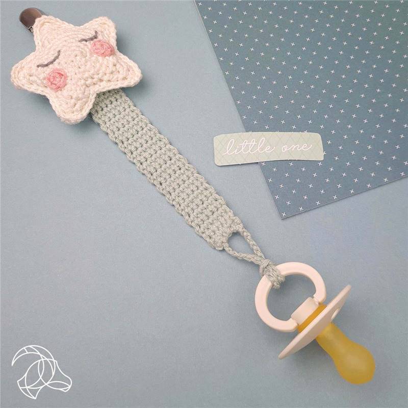 Kit Crochet Attache Tétine Garçon - Amirugumi Étoile - Hardicraft
