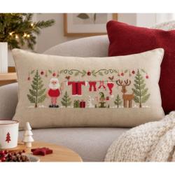 Lessive de Noël - Fiche Point de Croix Noël - Jardin Privé