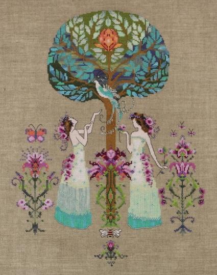 Tree of Hope - Fiche point de croix - Mirabilia