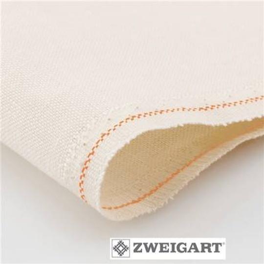 Toile Lin 16 fils Newcastle Zweigart - Ivoire (222)