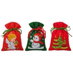 Kit Sachet senteur Noël- lot de 3 - Vervaco