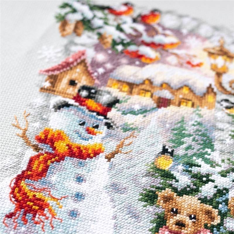 Kit broderie point de croix - Un conte de Noël - Magic Needle