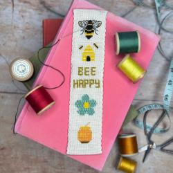 Marque-page à broder Abeille - The Crafty Kit Company