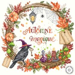 Automne Magique - Fiche Point de Croix Halloween - Annick Abrial