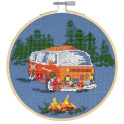 Van Orange – Kit Point de Croix DMC