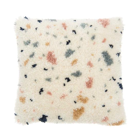 Terrazzo -  Kit Coussin Point noué - Rico Hooki Hooki