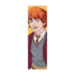 Ron - Kit marque-pages point de croix Harry Potter - DMC