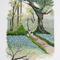 Paysage Printanier - Kit Point de Croix - DMC