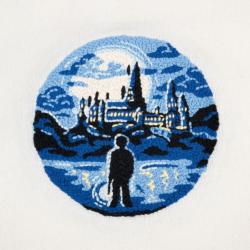 Château de Poudlard - Kit punch needle Harry Potter - DMC