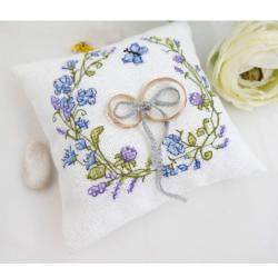 Nectar de Printemps - Kit coussin mariage à broder - Luca-S
