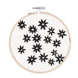 Asters d'automne – Kit de broderie traditionnelle Rico Design