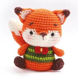 Kit Crochet Minigurumi - Renard - Graine Créative