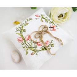 Le Parfum de l'Amour - Kit coussin mariage à broder - Luca-S