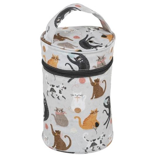 Sac de rangement Laines - motif Chats