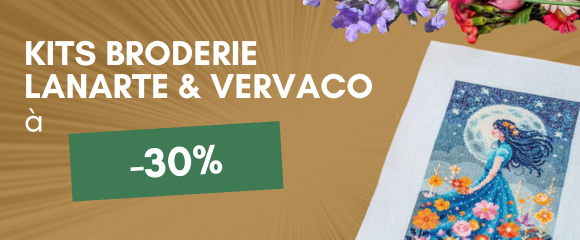 kits broderie lanarte et vervaco