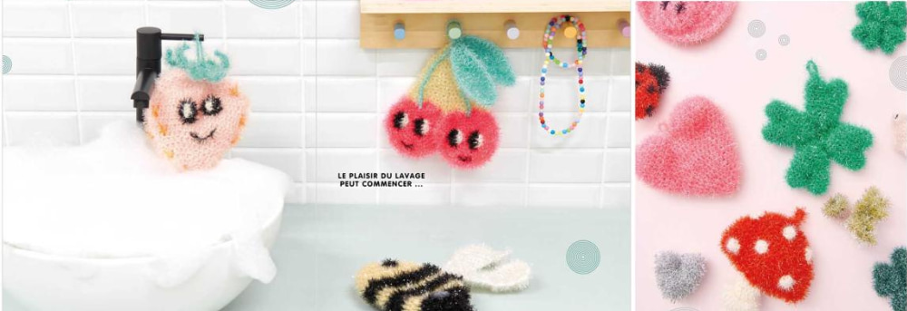 Livrets de tutoriels crochet et tricot par rico design