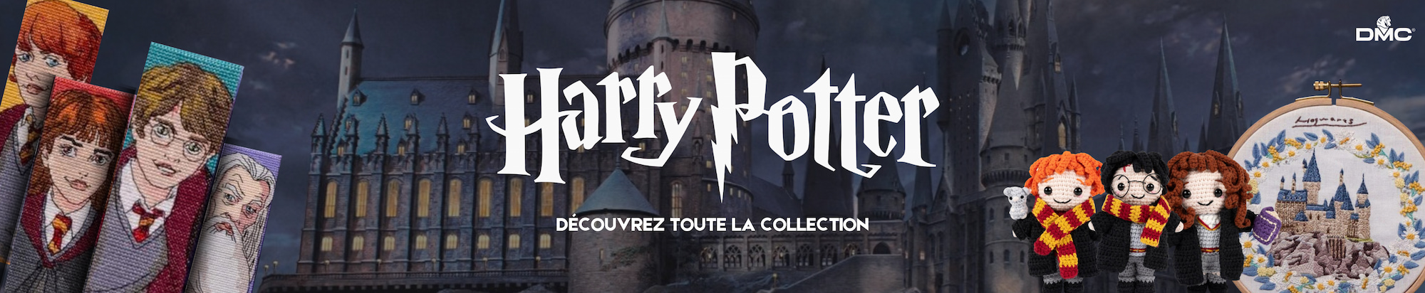 DMC Harry Potter sur Univers Broderie